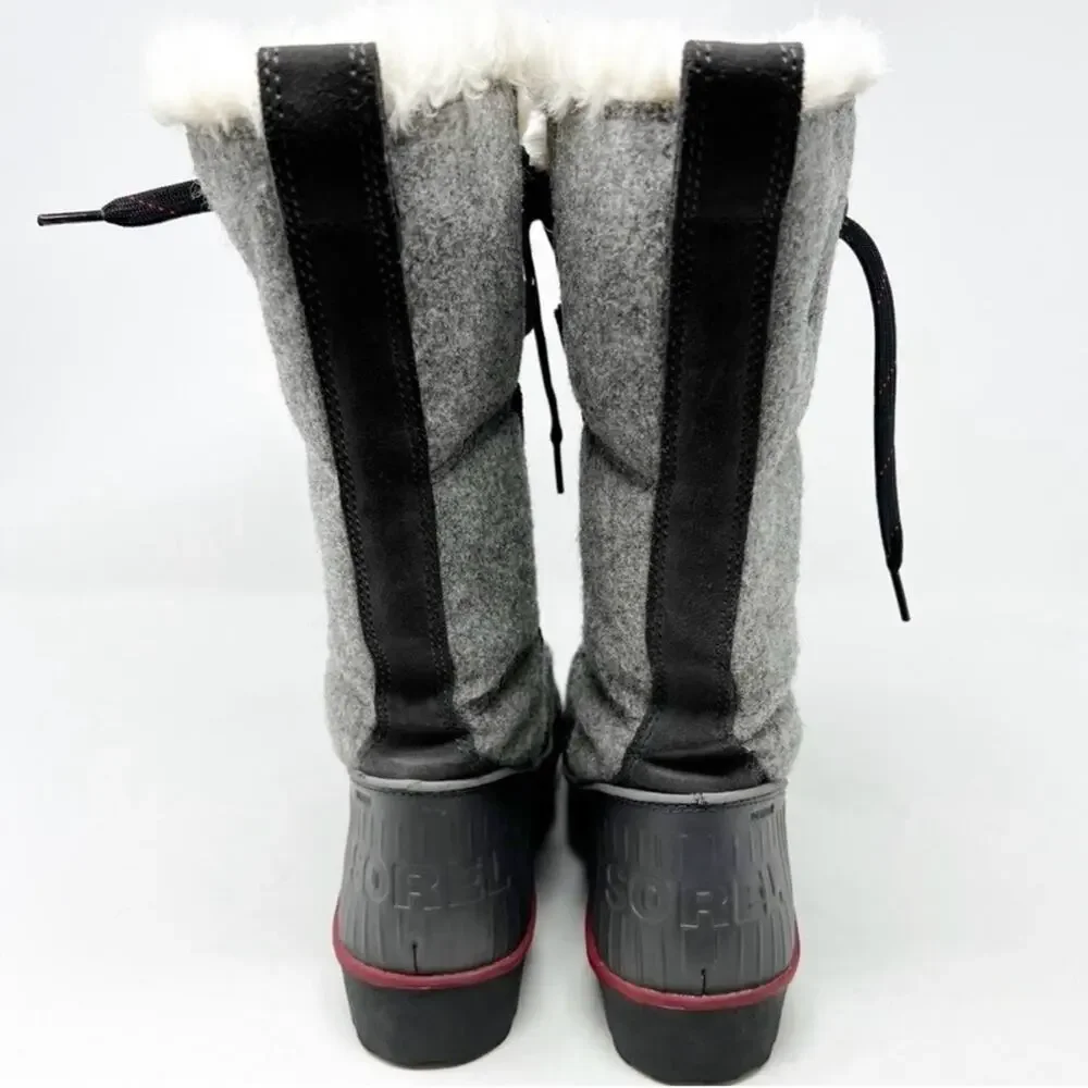 Sorel Tivoli High II Boot Winter Snow gray black